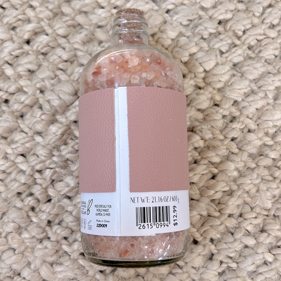 🆕 Addison & Gates Bath Salts in Glass Jar. Orange Blossom. NWT. - Picture 4 of 5